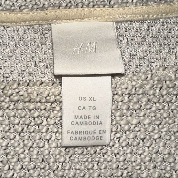 Sweaters Bundle Size L XL Orange White Striped Women's Pullover Winter Fall Cozy - Picture 9 of 9